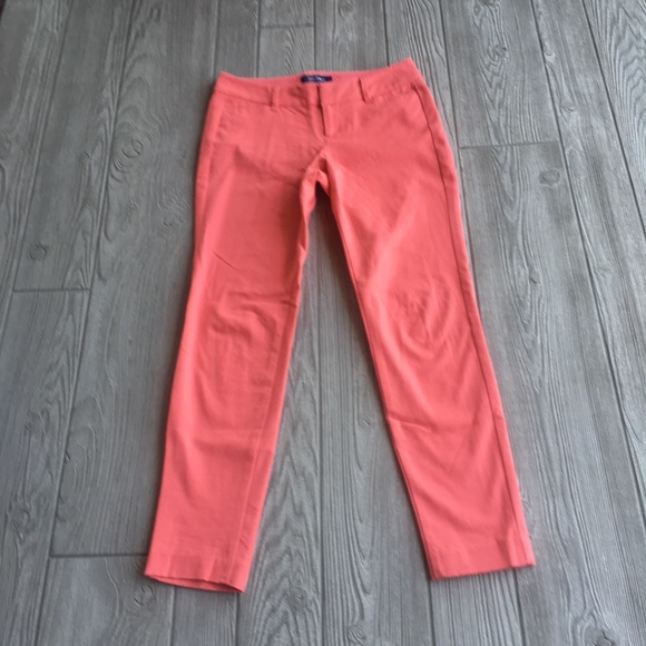 Old Navy Pants - ❤️Old Navy Stretch Coral/Orange Ankle Pant Size 0